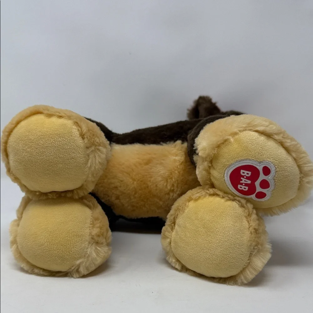 Paw Patrol Chase Build-a-Bear Plush Dog Toy with dog tag and collar 12”